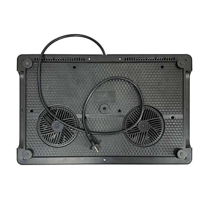 Portable 3500W Induction Cooker - 2 Burners, 8 Temperature Levels