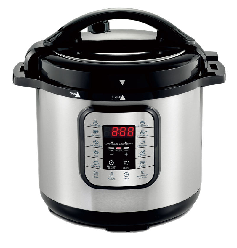 Digital Multi-Functional Rice Cooker - 6L Capacity with Durable Heating Tray, Ideal for Indoor & Outdoor Cooking