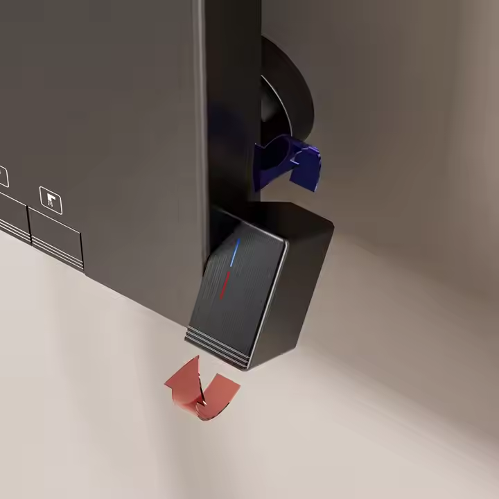 Brushed Gunmetal Grey Shower Set - Round Waterfall Design, stainless steel