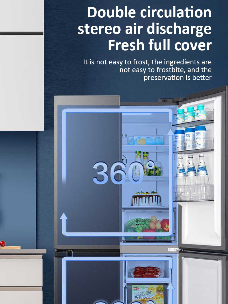 Side-by-Side Counter-Depth Refrigerator