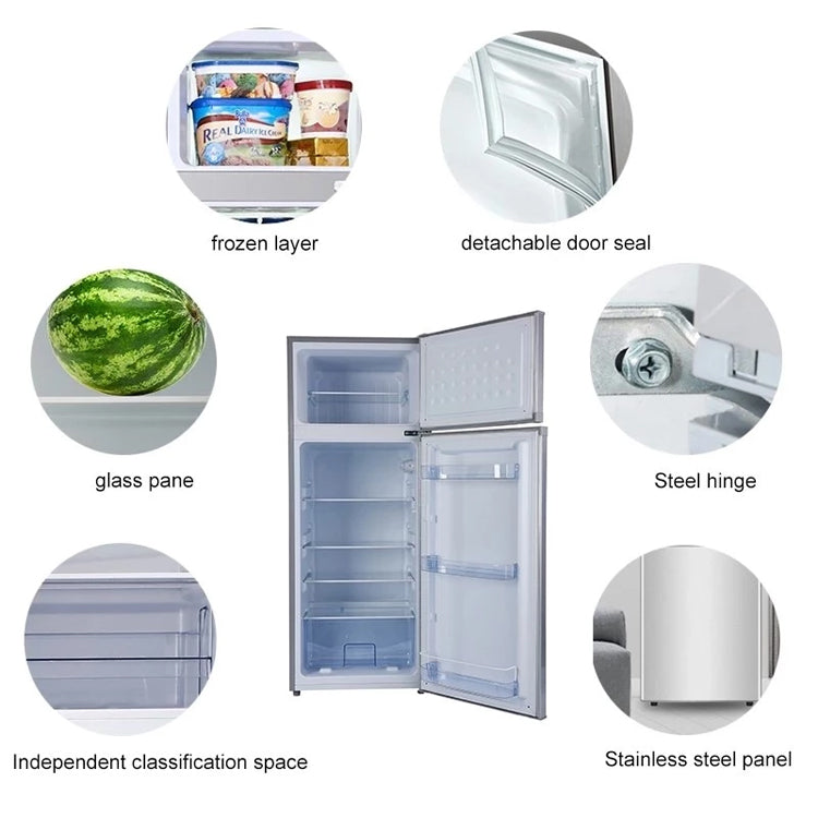 218L Compact Solar Refrigerator - Household Use, ODM/OEM Available