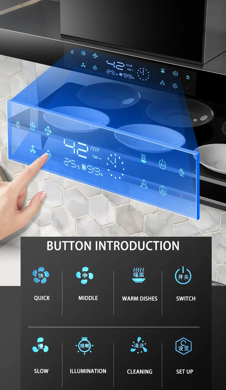 Custom Portable Range Hood - Dual Suction, Copper, Wholesale Price