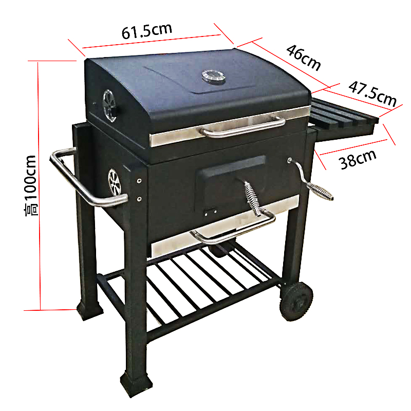 Best-Selling Charcoal Grill - Black for Backyard, Camping & Outdoor