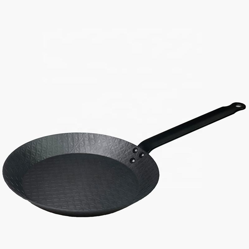 Carbon Steel Fry Pan - Classic Design for Home Kitchen