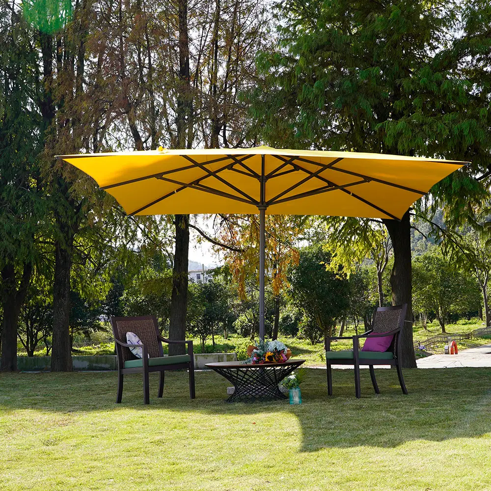 4m Commercial Cantilever Umbrella - for Garden, Restaurant & Patio