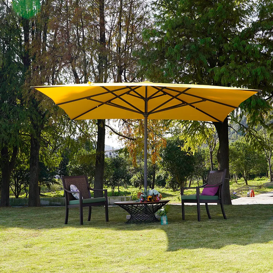 4m Commercial Cantilever Umbrella - for Garden, Restaurant & Patio
