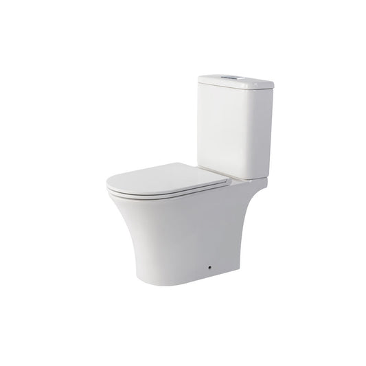 One-Piece Dual Flush Toilet - Soft Close, Modern WC Ceramic