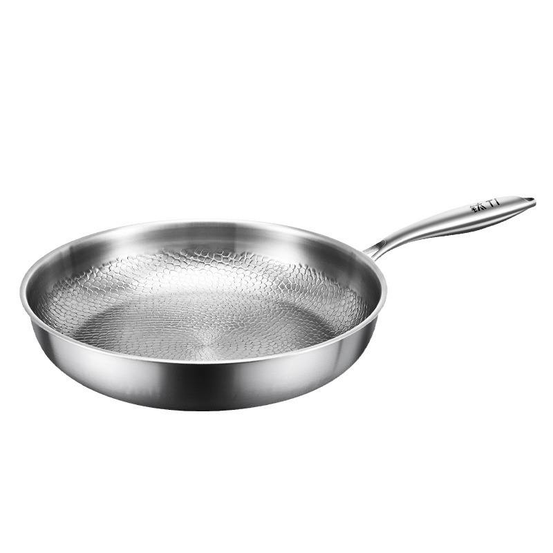 Titanium Coating-Free Frying Pan - For Induction & Gas, Omelette & Steak
