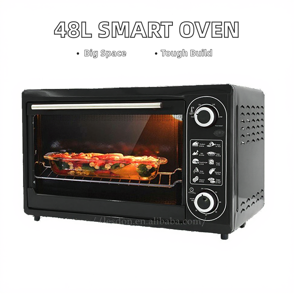 40L Large Smart Oven - Multifunction for Baking & Cooking
