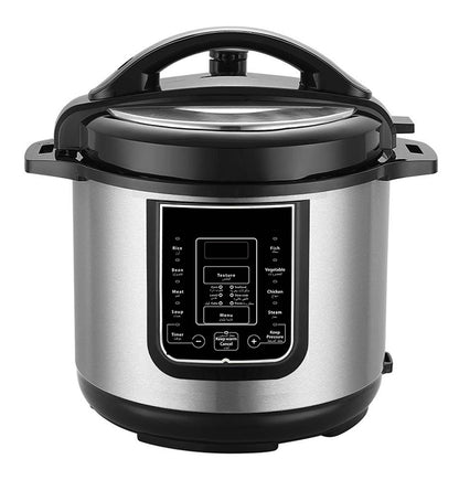 Digital Multi-FSmart Programmable Pressure Cooker & Rice Cooker Set - Multi-Size Options (5L-12L) & 14 Custom Presetsunctional Rice Cooker - 6L Capacity with Durable Heating Tray, Ideal for Indoor & Outdoor Cooking