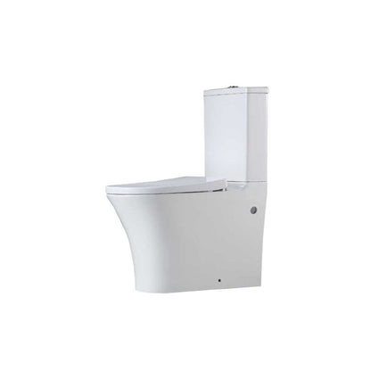 One-Piece Dual Flush Toilet - Soft Close, Modern WC Ceramic
