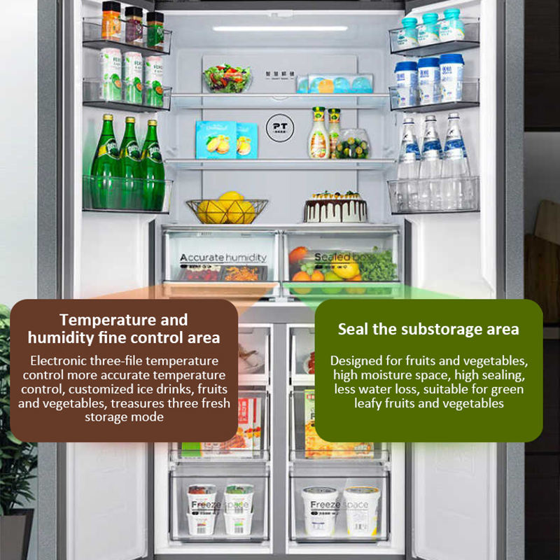 Side-by-Side Counter-Depth Refrigerator