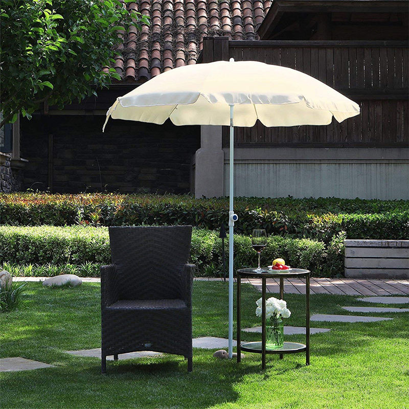 Custom Outdoor Beach Umbrella - UV Protection, Promotional Price