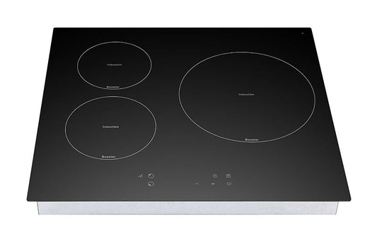 30 Inch Induction Cooktop with 3 Burners and Flexible Cooking Zone
