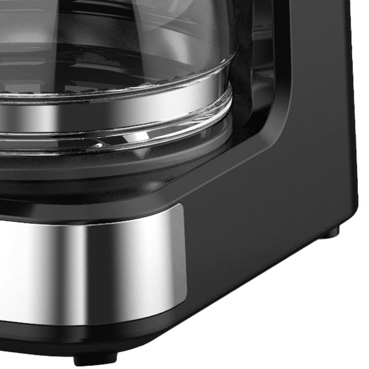 650W Programmable Drip Coffee Maker - 6 Cups, Adjustable Water Level