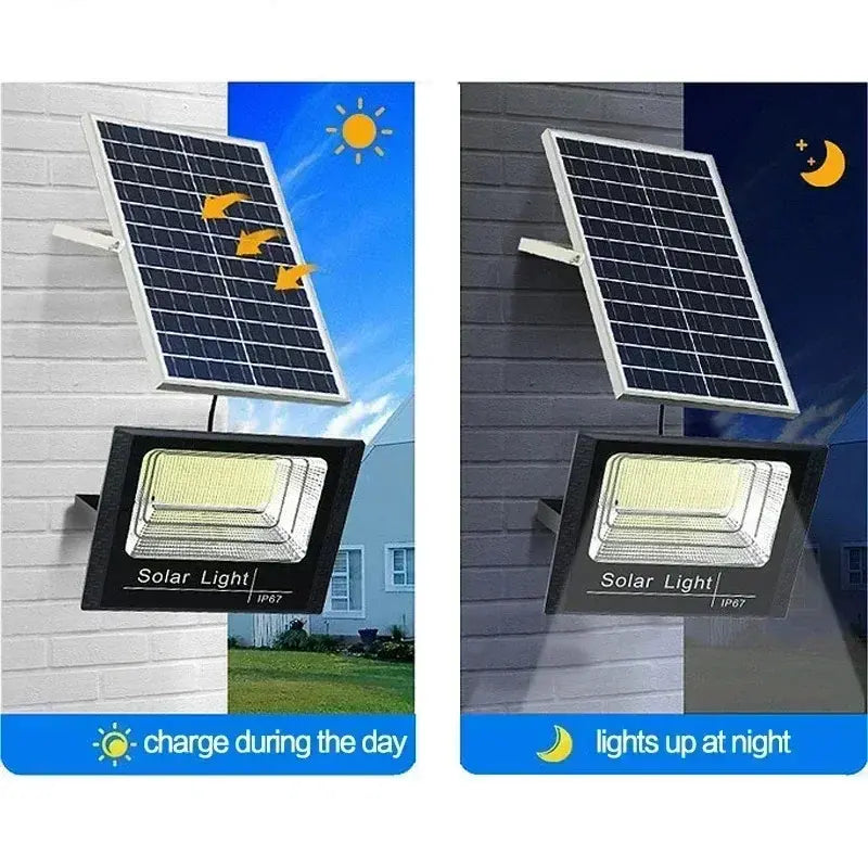 Solar Flood Light 100W-1000W - IP65 Waterproof for Outdoor