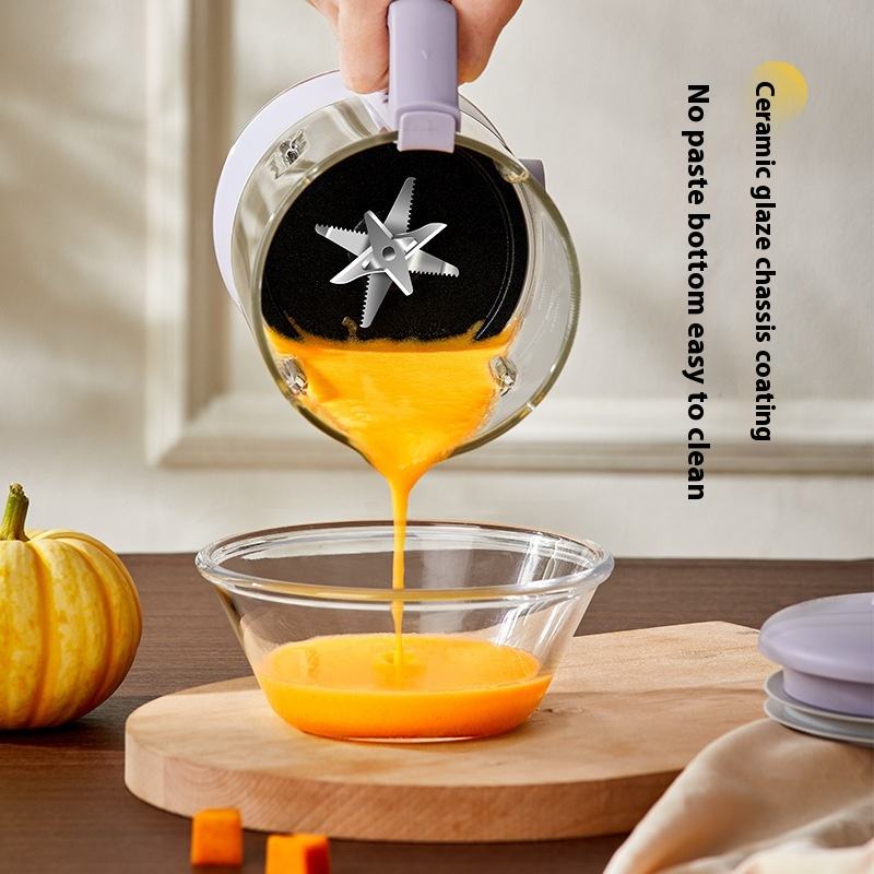 German Auto Soy Milk Maker - 3-in-1 Juicer & Blender, Small Home Appliance