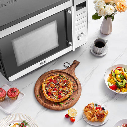 20L Portable Compact Microwave Oven, 220V High-Quality for Dorm, Office & Travel