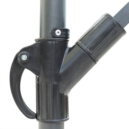 Height-Adjustable Patio Umbrella - Cantilever for Restaurant & Garden