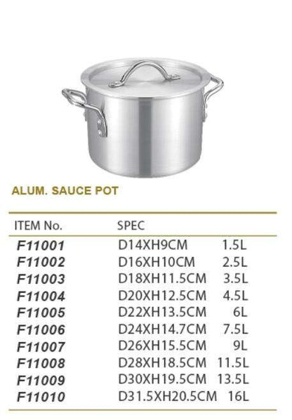 3-Piece Cast Iron Cookware Set - Wood Commercial Aluminum Cooking Pot with Lid - Soup PotHandle, Non-Stick Frying Pans