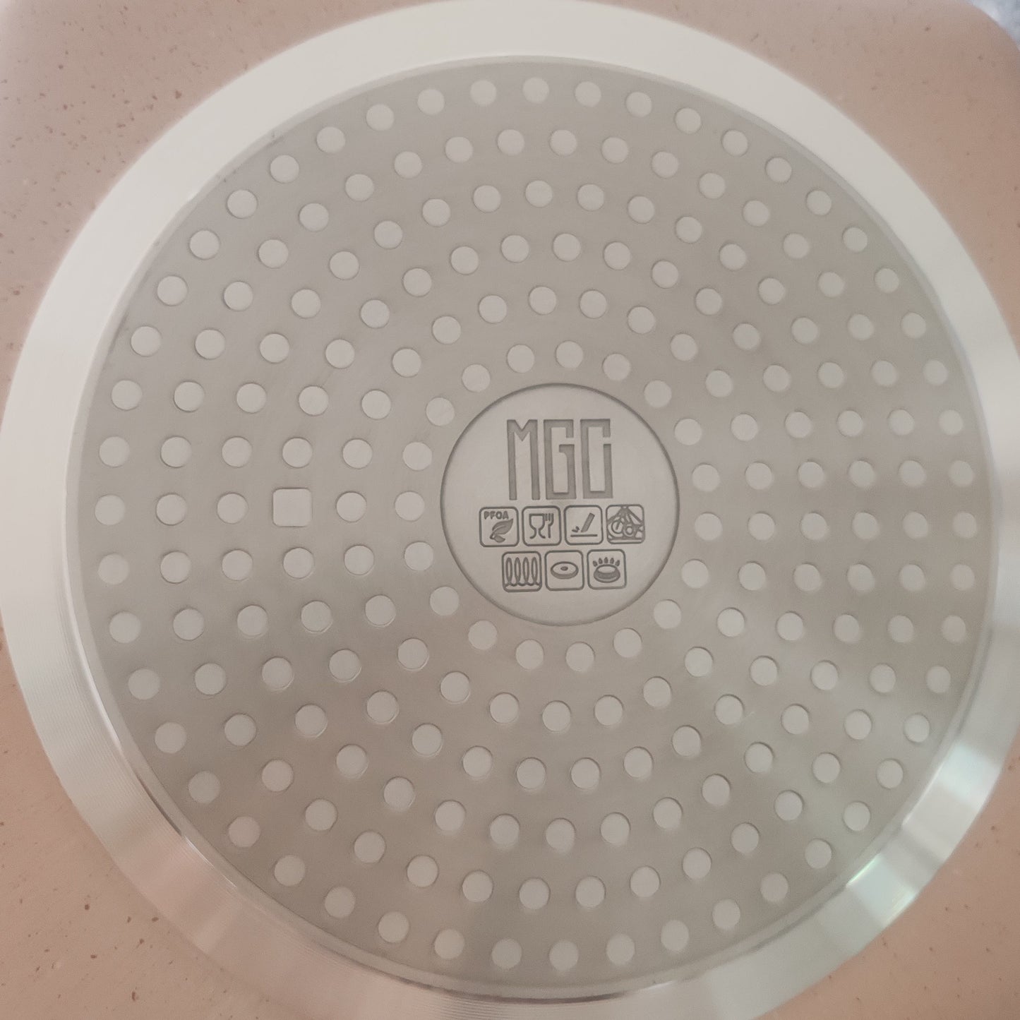 German Bevel Series Granite Pan - 24/28cm Black Non-Stick, Kitchen Set