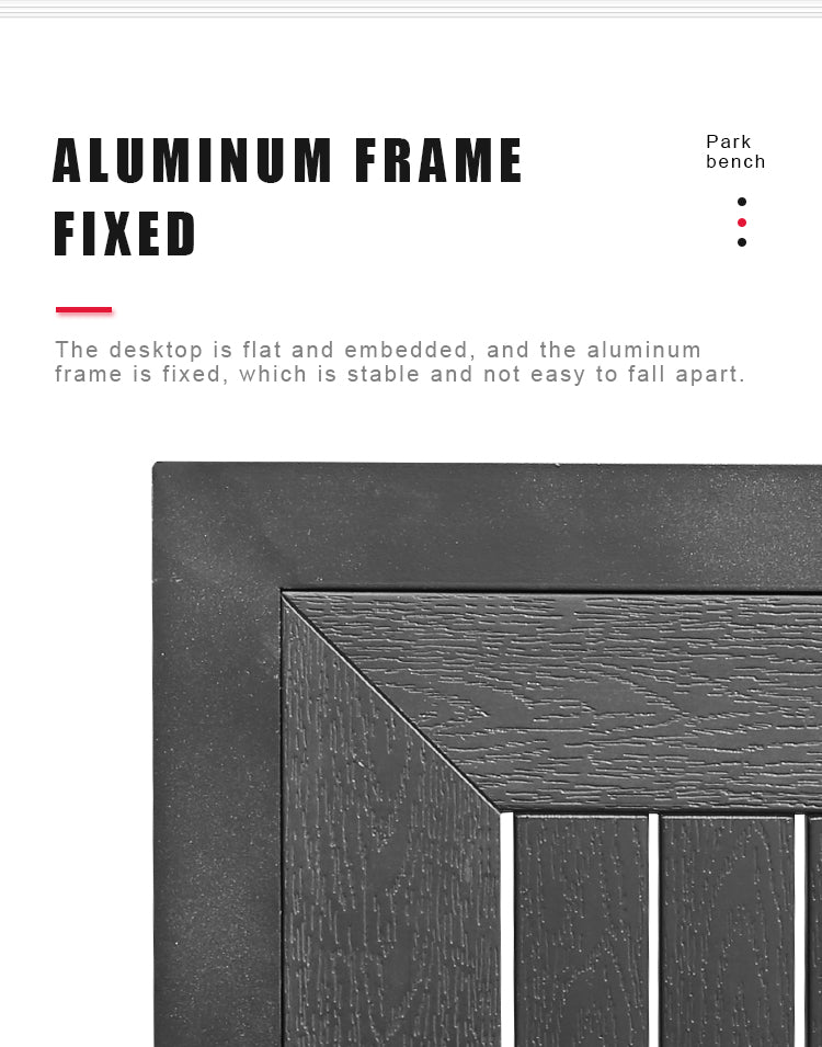 Outdoor Wooden Dining Set - Table, Chairs & Bench for Resort & Hotel