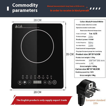 Commercial Countertop Induction Hob - Ceramic, Independent Stove