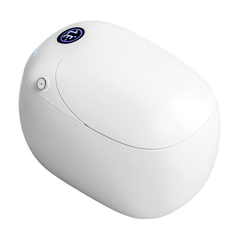 Oval Smart Toilet - All-in-One with Automatic Lid, Motion Sensor & Instant Heating