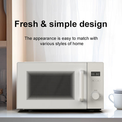 20L Digital Mini Microwave Oven with Auto Cook, Glass Turntable for Home & Hotel Countertop
