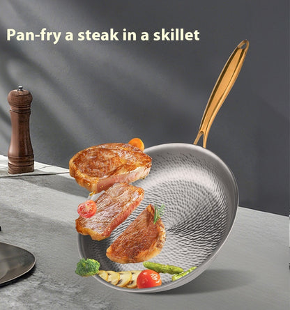 Pure Titanium Cookware Set - Non-Stick, Coating-Free, Modern Design
