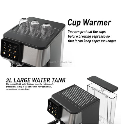 700ml Electric Coffee Maker - Stainless Steel, Also for Beer Brewing