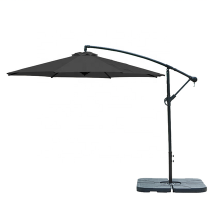 Height-Adjustable Patio Umbrella - Cantilever for Restaurant & Garden