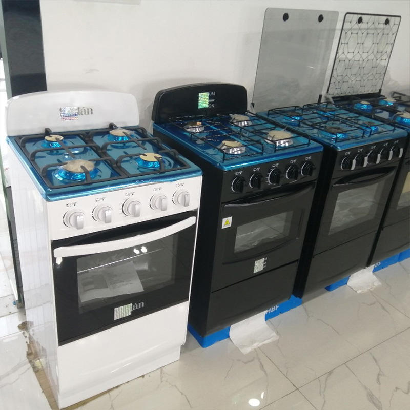 Commercial 36" Gas Range with Steam Baking - 5 Sealed Burners & Built-in Convection Oven