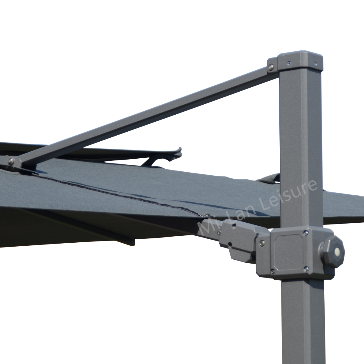Heavy-Duty Aluminum Cantilever Umbrella - Patio & Garden Furniture
