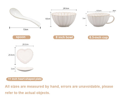 White Porcelain Dinnerware Set - Plates & Bowls for Restaurant Stock