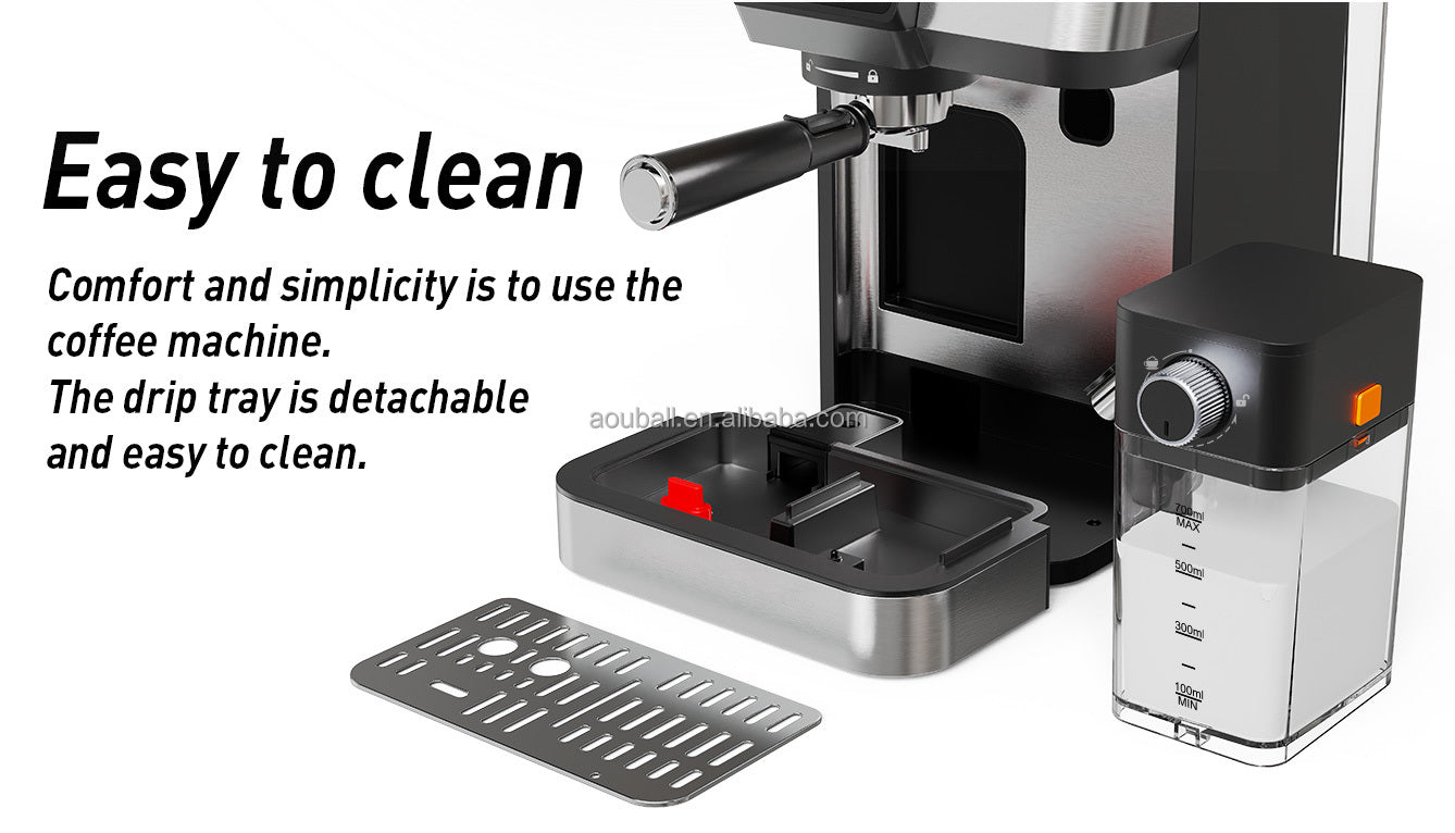 700ml Electric Coffee Maker - Stainless Steel, Also for Beer Brewing