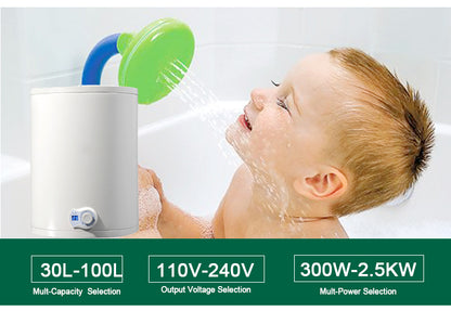 Plastic Shell Water Heater - Glass Lined for Home & Hotel