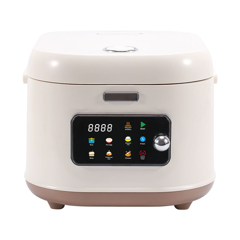24-Hour Programmable Rice Cooker - Multifunction Kitchen Appliance