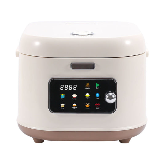 24-Hour Programmable Rice Cooker - Multifunction Kitchen Appliance