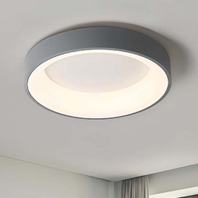 Modern Nordic LED Ceiling Light - Dimmable, 6000K for Living Room