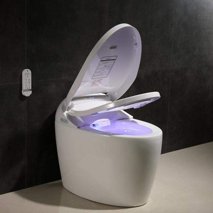 Japanese Auto-Flush Smart Toilet - CE Certified, Water Saving