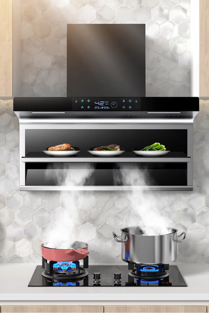 Custom Portable Range Hood - Dual Suction, Copper, Wholesale Price