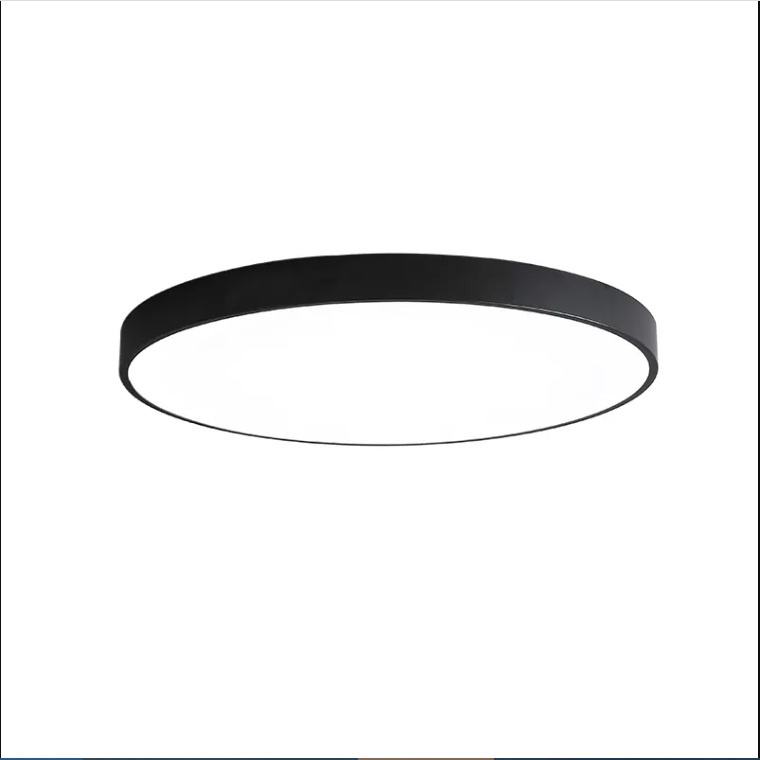 Ultra-Thin LED Ceiling Light - Round/Square for Bedroom & Kitchen