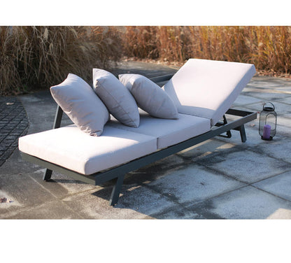 Weatherproof Outdoor Sun Bed - Waterproof Garden Sofa Bed