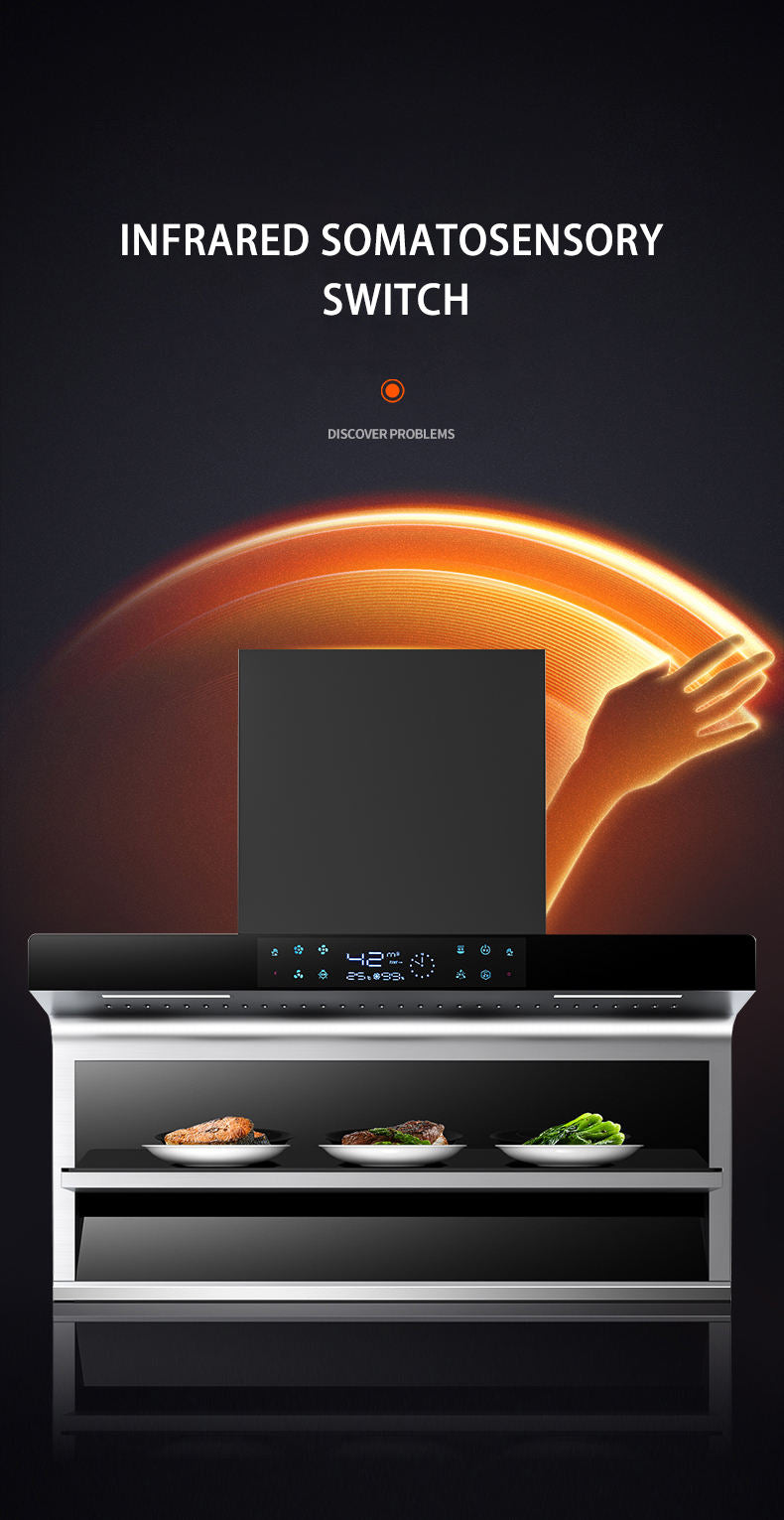 Custom Portable Range Hood - Dual Suction, Copper, Wholesale Price