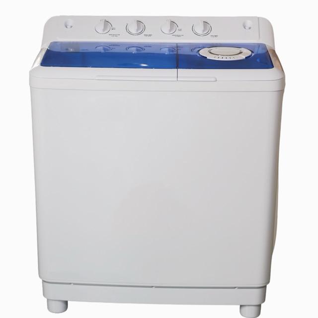 7kg Portable Twin Tub Washer - Semi-Auto, Compact Top Load