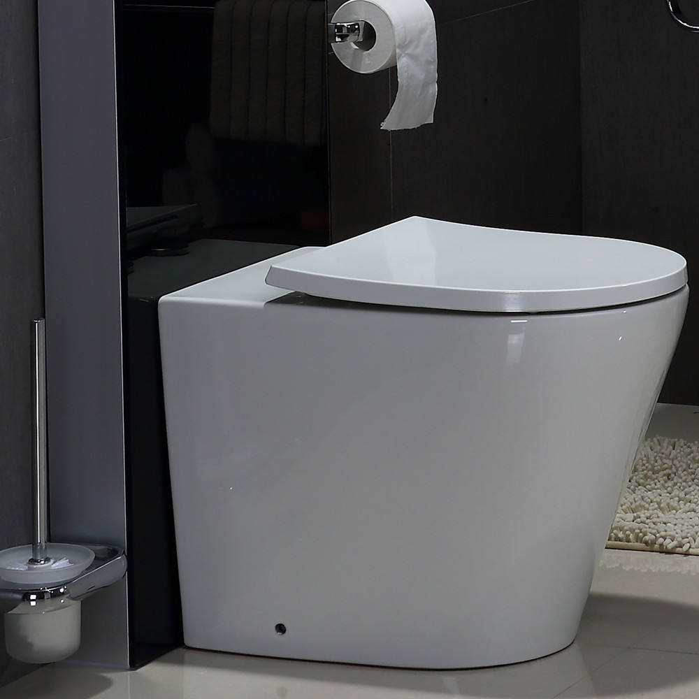 Floor-Mounted Ceramic Toilet Suite - High-End Bathroom Set