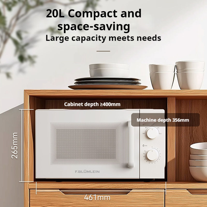 1150W Commercial 3-in-1 Oven - Convection, Microwave & Air Fryer