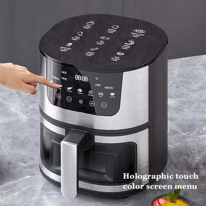 Stainless Steel Digital Air Fryer - Oil-Free, Top Rated