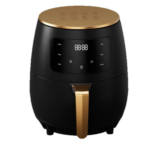 Large Capacity Smart Air Fryer - Modern Electric with 1-Year Warranty